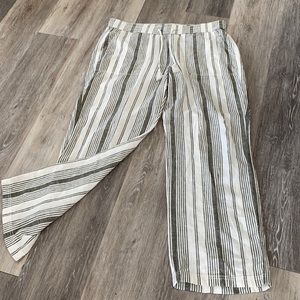 Women’s striped pants size large